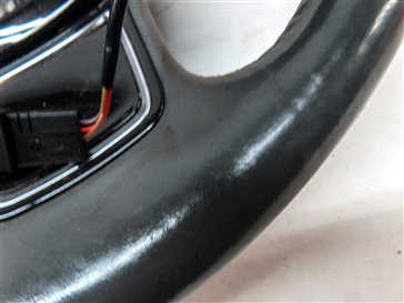 Thumbnail 7: 12-18 AUDI A6 A7 S6 S7 C7 4G8 3-SPOKE HEATED TIPTRONIC STEERING WHEEL(DARK GRAY)