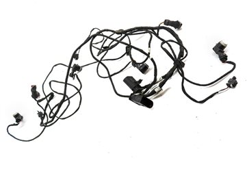 Thumbnail 3: 2013 MERCEDES GL450 (X166) FRONT PARK ASSIST PDC SENSOR SET/6 w/HARNESS (WHITE)