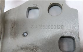 Thumbnail 6: 2012-2019 MERCEDES GL ML CLASS (W166 X166) FRONT HOOD HINGE SET (WHITE)