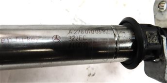 Thumbnail 9: 2013 MERCEDES GL450 X166 4.6L (278.928) ENGINE FUEL INJECTOR SET/8 w/FUEL RAILS