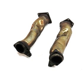 Thumbnail 1: 2013 MERCEDES GL450 (X166) 4.6L (278.928) ENGINE TURBOCHARGER EXHAUST PIPE SET/2