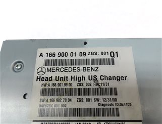 Thumbnail 5: 2013 MERCEDES GL350 GL450 GL550 GL63 (X166) AM/FM STEREO RECEIVER SD CD PLAYER