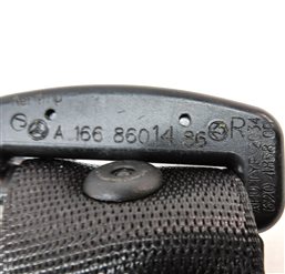 Thumbnail 5: 2013 MERCEDES GL450 X166 REAR 2ND ROW RIGHT SEAT SEATBELT RETRACTOR (BLACK)