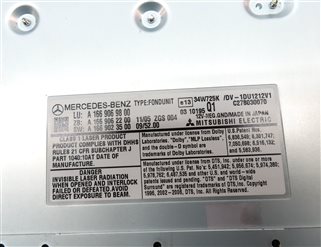 Thumbnail 6: 12-16 MERCEDES E350 GL350 GL450 GL550 ML350 ML550 (W166 W212 X166) DVD PLAYER