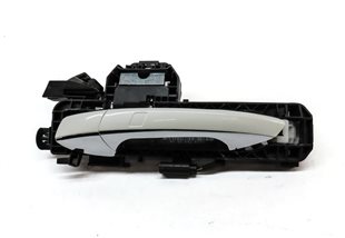 Thumbnail 2: 13-16 MERCEDES GL350 GL450 GL550 ML350 - LEFT REAR KEYLESS DOOR HANDLE (WHITE)