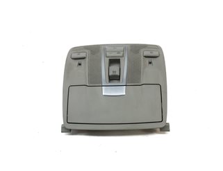 Thumbnail 2: 2013 MERCEDES GL450 (X166) FRONT OVERHEAD DOME LIGHT LAMP w/SWITCHES (GRAY)