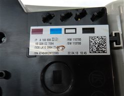 Thumbnail 9: 2013 MERCEDES GL450 (X166) FRONT OVERHEAD DOME LIGHT LAMP w/SWITCHES (GRAY)