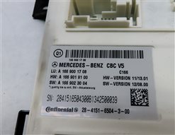Thumbnail 4: 13 MERCEDES GL350 GL450 GL550 ML350 (W166 X166) FRONT SIGNAL ACQUISITION MODULE