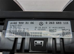 Thumbnail 7: 2013 MERCEDES GL450 GL550 ML350 ML550 (W166 X166) SPEEDOMETER GAUGE CLUSTER 152k