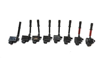 Thumbnail 2: 13-18 MERCEDES C E G GL GLS ML S CLASS (W166 W218 W222 X166) IGNITION COIL SET 8