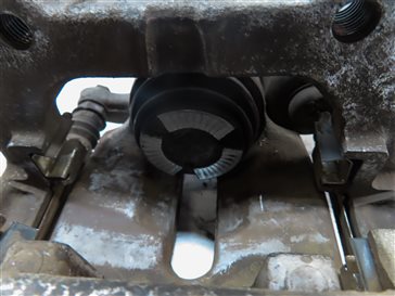 Thumbnail 7: 13-19 MERCEDES GL GLE GLS ML (W166 X166) RIGHT REAR BRAKE CALIPER w/ ACTUATOR