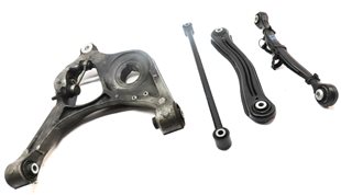 Thumbnail 3: 2012-2019 MERCEDES GL350 GL450 GL550 ML350 (W166 X166) LEFT REAR CONTROL ARM SET