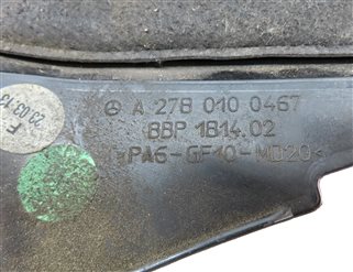 Thumbnail 9: 11-20 MERCEDES CL E GL ML S CLASS (W166 X166 C216) 4.6L ENGINE COVER TRIM SET 3
