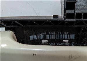 Thumbnail 6: 08-17 MERCEDES C250 C300 C350 C63 E250 E350 RIGHT FRONT DOOR HANDLE (WHITE)