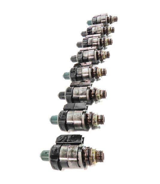Thumbnail 4: 04-18 MERCEDES C CL E GL G ML S SLK 722.9 TRANSMISSION VALVE BODY SOLENOID SET-8