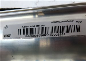 Thumbnail 7: 06-11 MERCEDES GL320 GL350 GL450 GL550 ML320 ML350 (X164 W164) PASSENGER AIRBAG