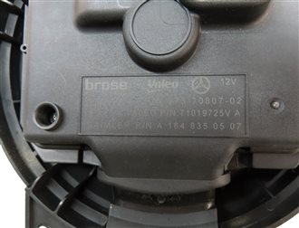 Thumbnail 7: 06-13 MERCEDES GL320 GL450 ML320 ML350 ML500 R350 - FRONT A/C BLOWER FAN MOTOR