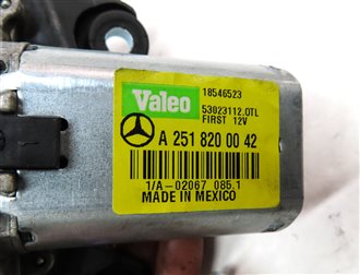 Thumbnail 6: 07-17 MERCEDES BENZ GL ML R CLASS (W164 W166 W251 X164 X166) REAR WIPER MOTOR