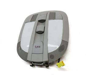 Thumbnail 2: 2011 MERCEDES GL450 (X164) FRONT OVERHEAD DOME LIGHT LAMP w/SWITCHES (GRAY)