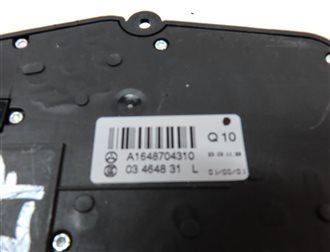 Thumbnail 6: 2011 MERCEDES GL450 (X164) FRONT LEFT DRIVER SEAT ADJUST SWITCH w/MEMORY