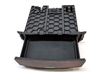 Thumbnail 6: 11 MERCEDES GL450 X164 FRONT CENTER CONSOLE COIN TRAY SLIDE COMPARTMENT (WALNUT)