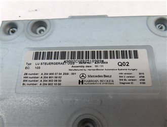 Thumbnail 4: 08-15 MERCEDES B C E G GL ML R SLK (W204 W207 W164 X164) COMMUNICATION MODULE
