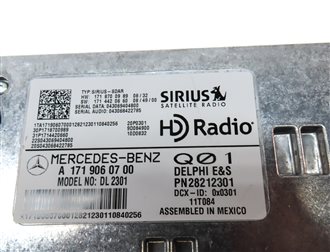 Thumbnail 4: 2011 MERCEDES GL450 (X164) SIRIUS SATELLITE RADIO CONTROL MODULE