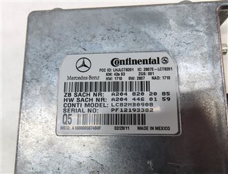 Thumbnail 4: 2000-2013 MERCEDES BENZ VOICE COMMUNICATION CONTROL MODULE COMPUTER