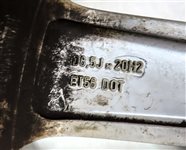 Thumbnail 5: 10-12 MERCEDES GL350 GL450 (X164) 20x8.5 ALUMINUM 5-SPLIT SPOKE WHEEL RIM 
