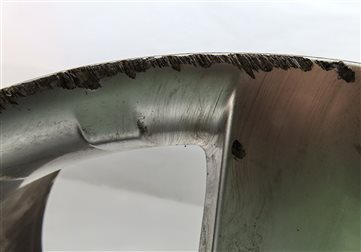 Thumbnail 10: 10-12 MERCEDES GL350 GL450 (X164) 20x8.5 ALUMINUM 5-SPLIT SPOKE WHEEL RIM 
