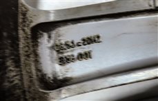 Thumbnail 5: 10-12 MERCEDES GL350 GL450 (X164) 20x8.5 ALUMINUM 5-SPLIT SPOKE WHEEL RIM 