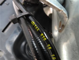 Thumbnail 13: 10-12 GL450 GL550 W164 X164 REAR TRUNK HATCH LIFT ASSIST MOTOR ASSEMBLY