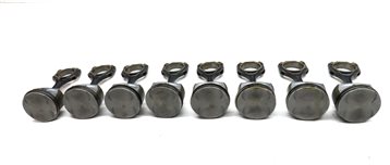 Thumbnail 3: 06-12 MB C E GL ML CLK R CLASS 4.6L M273 ENGINE PISTON & CONNECTING ROD SET/8