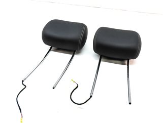 Thumbnail 1: 07-09 MERCEDES GL-CLASS X164 FRONT LEFT & RIGHT SEAT HEADREST SET/2(BLACK) 