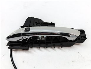 Thumbnail 4: 06-12 MERCEDES GL ML R (W164 W251 X164) REAR LEFT KEYLESS DOOR HANDLE (WHITE)