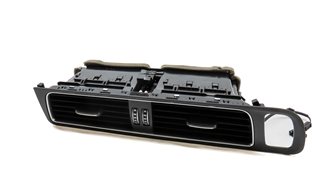 2016 AUDI Q5 (B8 8R) FRONT CENTER DASH HEAT AIR AC HVAC VENT (BLACK)