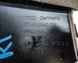Thumbnail 6: 2016 AUDI Q5 (B8 8R) FRONT RIGHT PASSENGER DASH HEAT AIR AC HVAC VENT (BLACK)