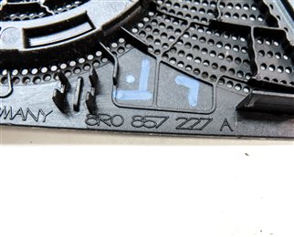 Thumbnail 11: 16 AUDI Q5 B8 8R BANG & OLUFSEN STEREO SOUND SYSTEM SPEAKER GRILLE COVER SET/12