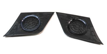 Thumbnail 5: 16 AUDI Q5 B8 8R BANG & OLUFSEN STEREO SOUND SYSTEM SPEAKER GRILLE COVER SET/12