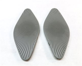 Thumbnail 7: 16 AUDI Q5 B8 8R BANG & OLUFSEN STEREO SOUND SYSTEM SPEAKER GRILLE COVER SET/12