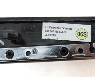 Thumbnail 16: 2016 AUDI Q5 (B8 8R) INTERIOR DASH CONSOLE FRONT/REAR DOOR TRIM SET/6 (ASH WOOD)