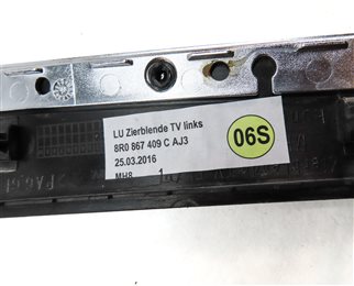Thumbnail 17: 2016 AUDI Q5 (B8 8R) INTERIOR DASH CONSOLE FRONT/REAR DOOR TRIM SET/6 (ASH WOOD)