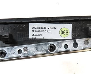 Thumbnail 18: 2016 AUDI Q5 (B8 8R) INTERIOR DASH CONSOLE FRONT/REAR DOOR TRIM SET/6 (ASH WOOD)