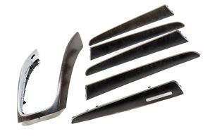 Thumbnail 3: 2016 AUDI Q5 (B8 8R) INTERIOR DASH CONSOLE FRONT/REAR DOOR TRIM SET/6 (ASH WOOD)