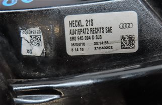 Thumbnail 5: 2013-2017 AUDI Q5 SQ5 (B8 8R) RIGHT PASSENGER TAILLIGHT BRAKE LIGHT LAMP (LED)