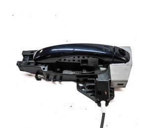 Thumbnail 4: 09-17 AUDI A4 S4 Q5 ALLROAD (B8 8K 8R) LEFT FRONT KEYLESS DOOR HANDLE (BLUE)