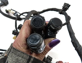 Thumbnail 5: 2018 AUDI Q5 (FY 80A) REAR PARK ASSIST PDC SENSOR w/HARNESS SET/3 (BLACK)