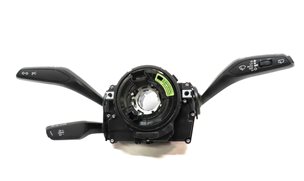 Thumbnail 2: 2018 AUDI Q5 (FY 80A) STEERING COLUMN WIPER BLINKER CRUISE COMBINATION SWITCH