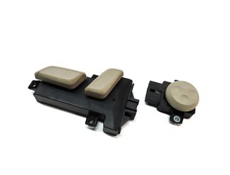 2018 AUDI Q5 (FY 80A) FRONT LEFT DRIVER SEAT POSITION LUMBAR ADJUST SWITCH SET/2