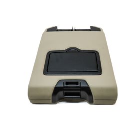 Thumbnail 5: 18 Q5 SQ5 FY 80A REAR 2ND ROW CENTER SEAT BACK CONSOLE ARMREST CUPHOLDER (BEIGE)